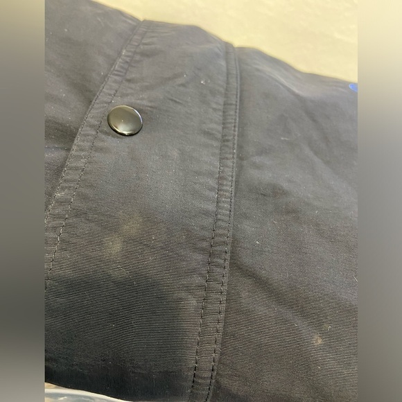 Walt Disney World Mickey Mouse Jacket Navy Blue Nylon Heavy Coat Vintage Sz XL - Picture 12 of 12